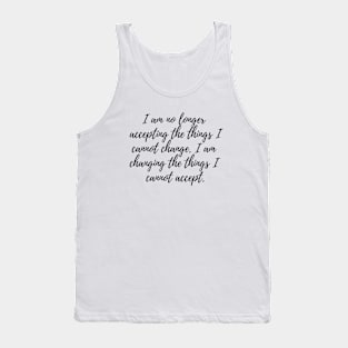 Change Tank Top